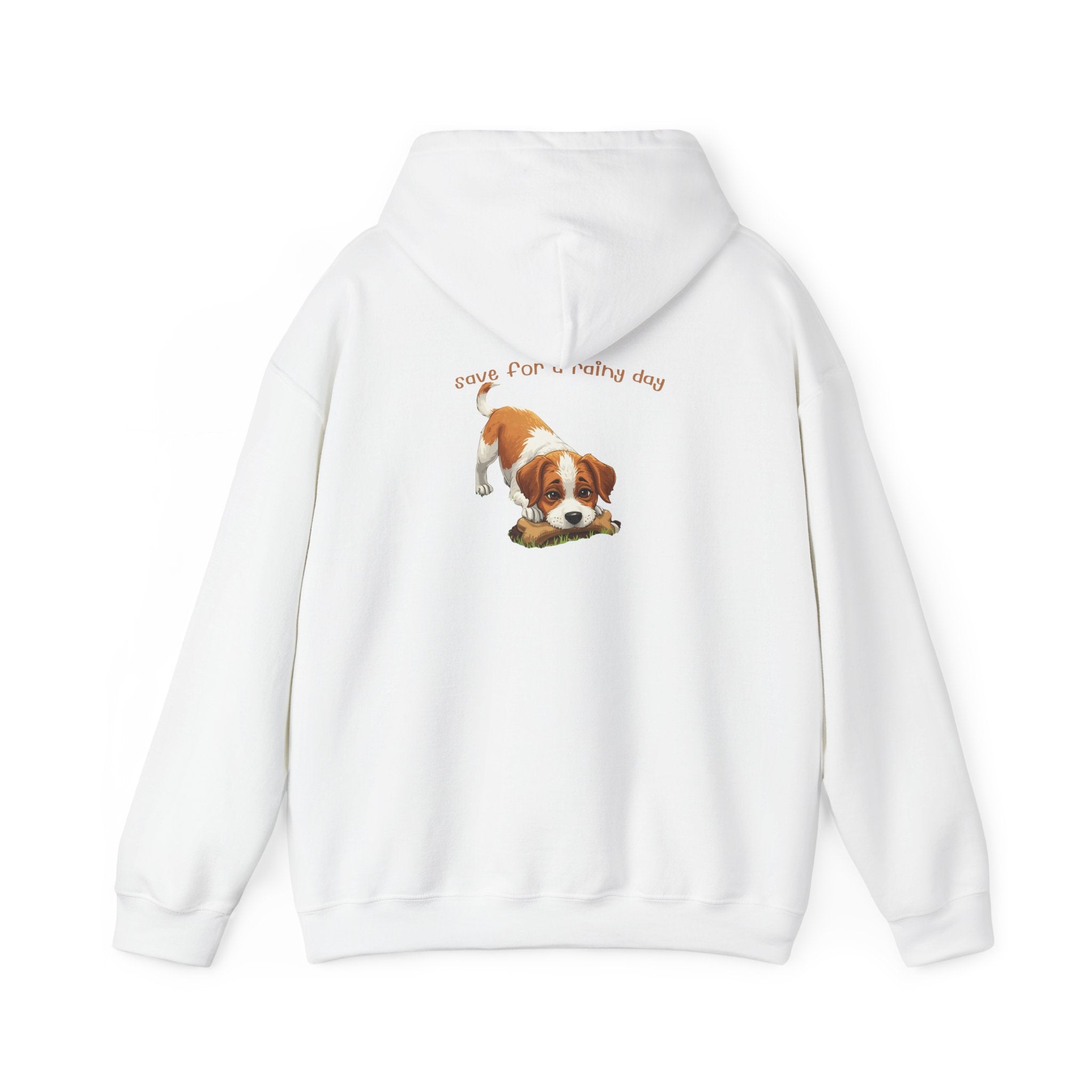 Cute Puppy Hoodie – "Down For A Netflix Day" Cozy Dog Sweatshirt