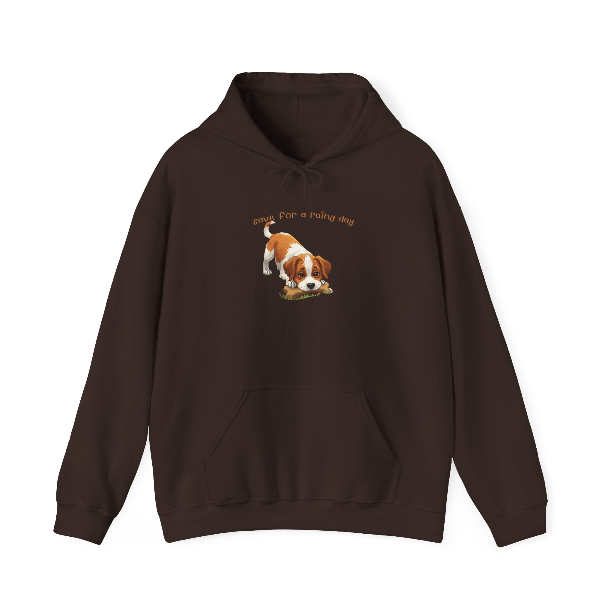 Cute Puppy Hoodie – "Down For A Netflix Day" Cozy Dog Sweatshirt