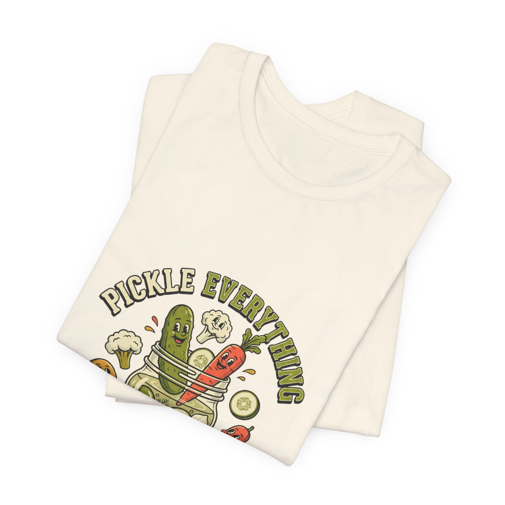 Pickle Everything Jar Tee | pickle shirt, brine design