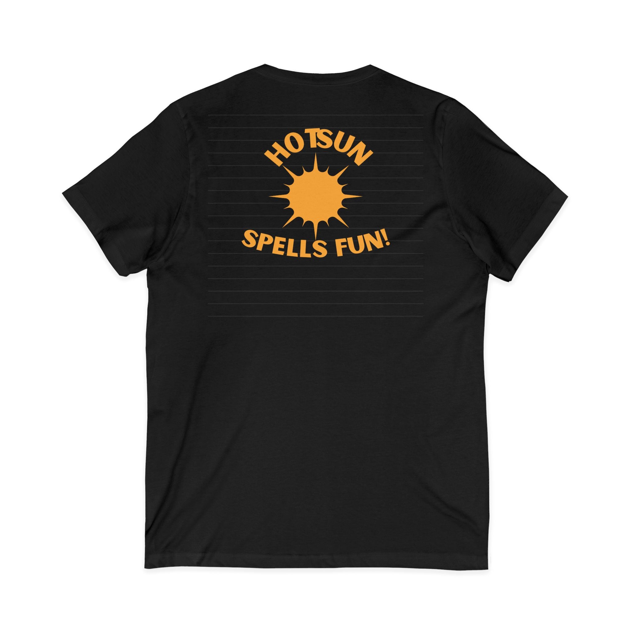 Hotsun Spells Fun! V-Neck Tee