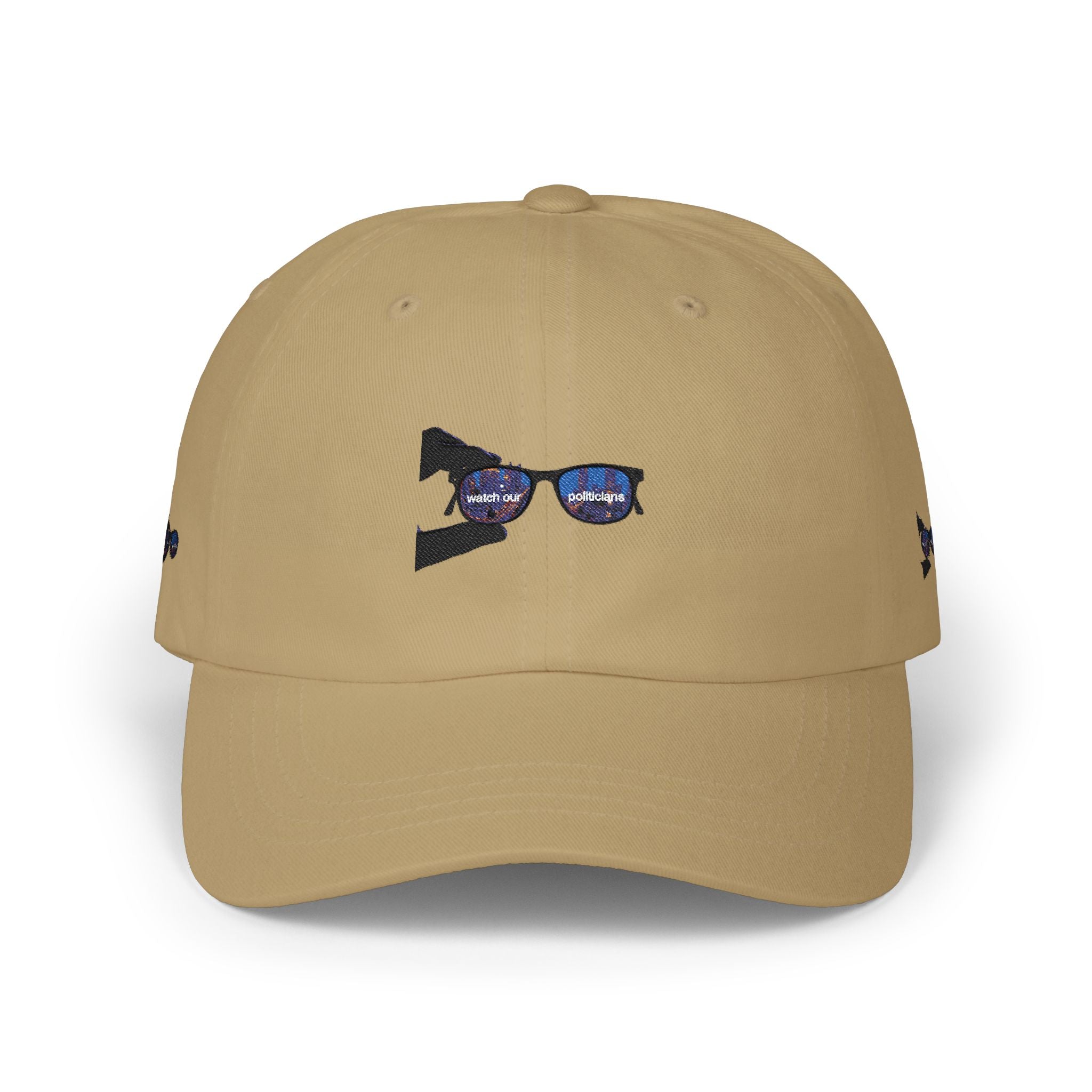 Embroidered Sunglasses Dad Cap — Classic Casual Baseball Hat