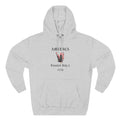 America Eagle Hoodie — Founded July 4, 1776 Patriotic Fleece Pullover