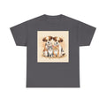 Puppy & Kitten Trio Tee — Cute Pet Illustration T-Shirt