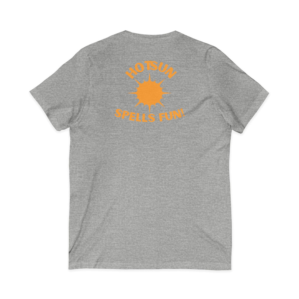 Hotsun Spells Fun! V-Neck Tee