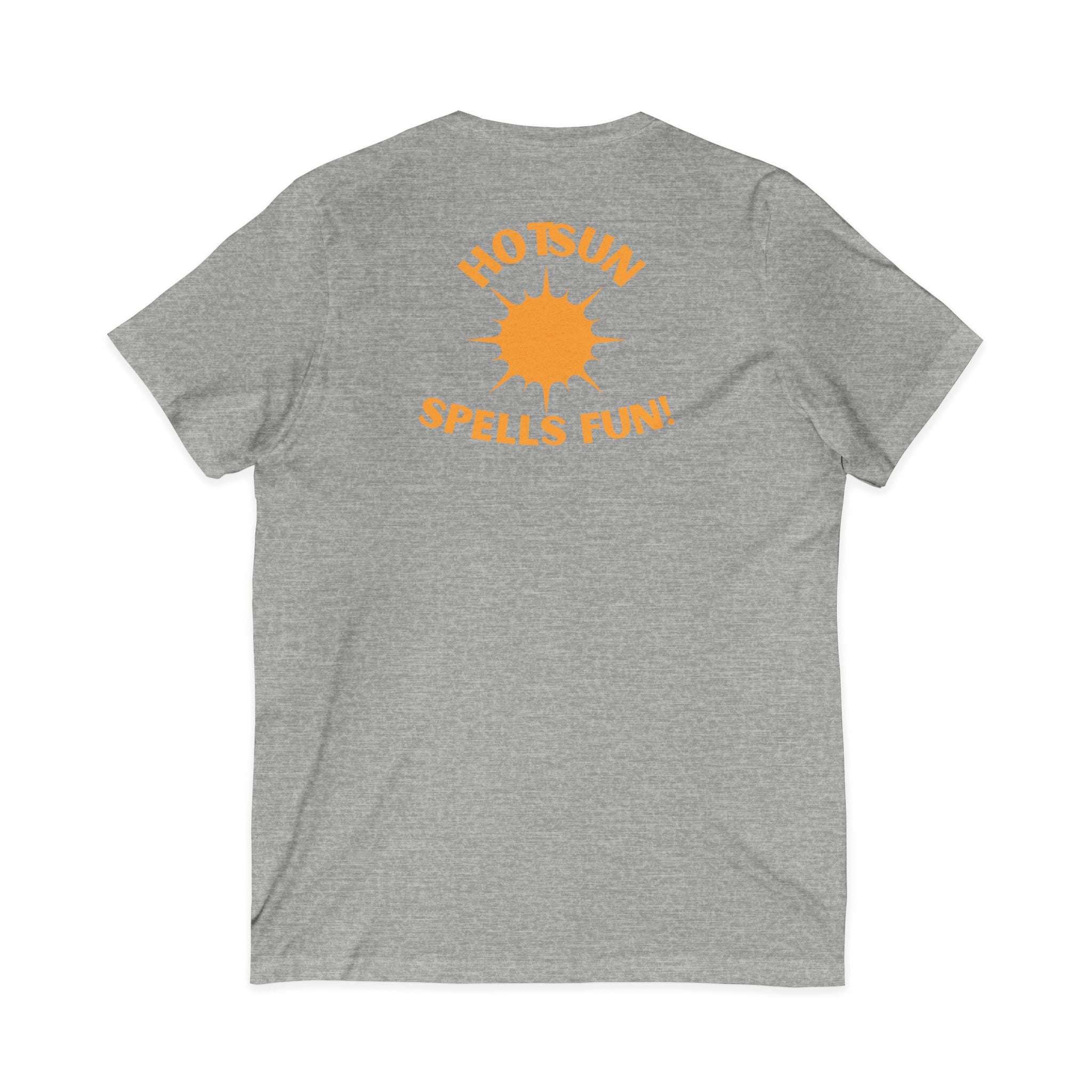 Hotsun Spells Fun! V-Neck Tee