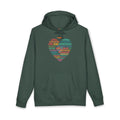 Heart Word Cloud Hoodie — Positive Traits Graphic Pullover
