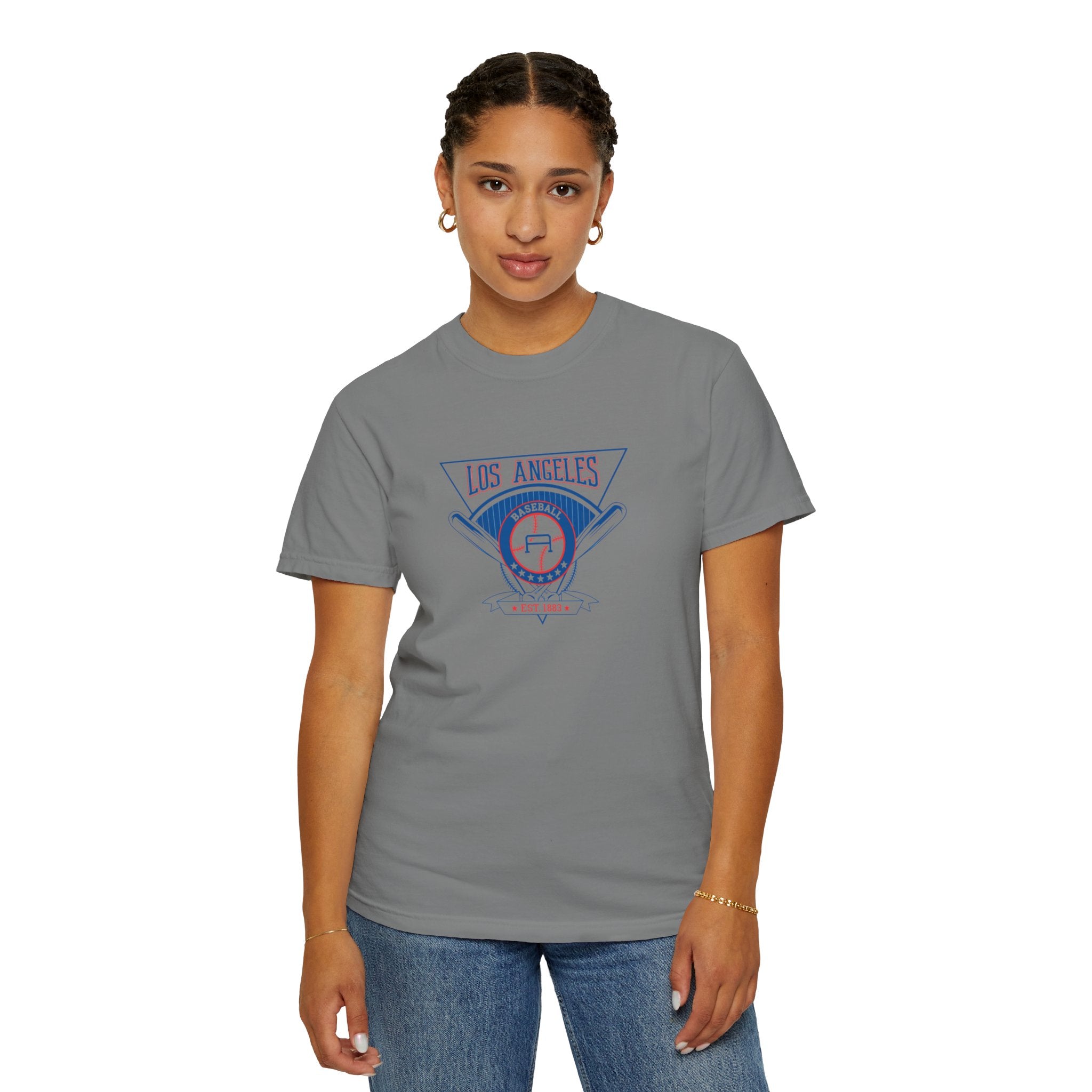 Los Angeles Baseball Vintage Logo T-Shirt