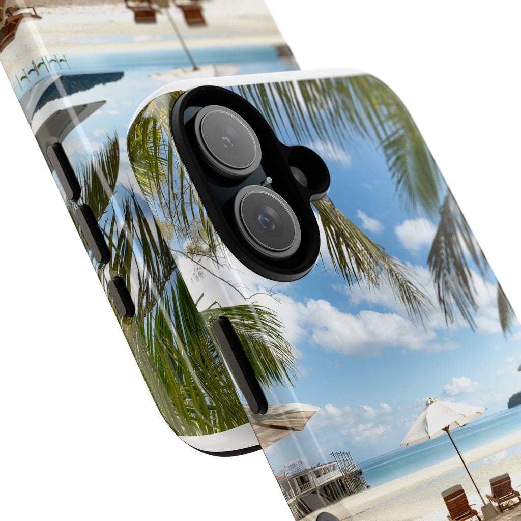 Tough Cases Beach Vibes Phone Case — sandy beach and quiet breezes