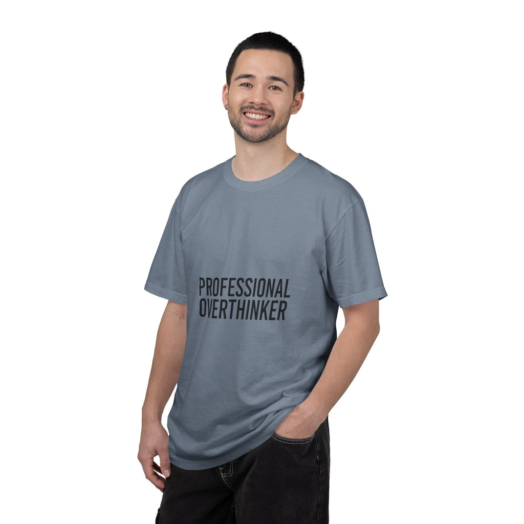 T-Shirt — "Professional Overthinker" Graphic Tee