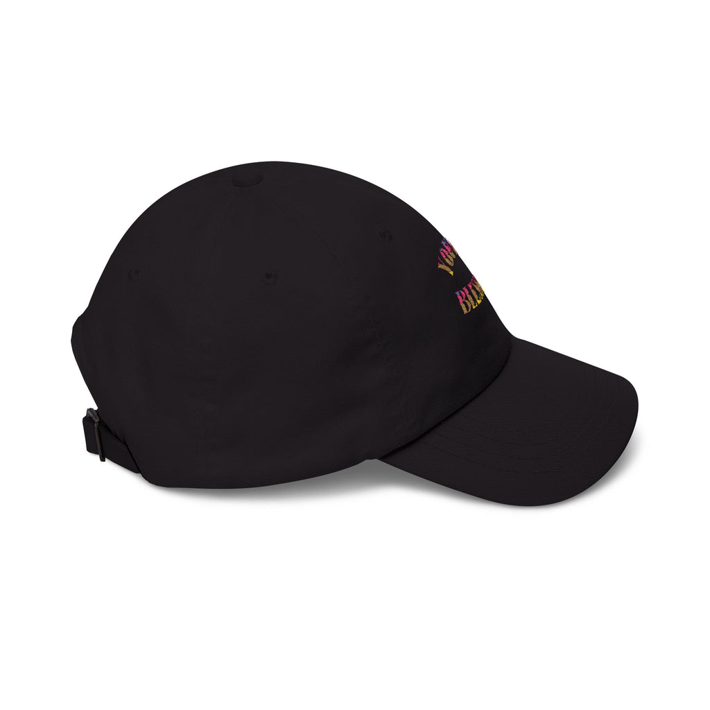 Dad Cap — "You're Blessed!" Embroidered Floral Script Baseball Hat