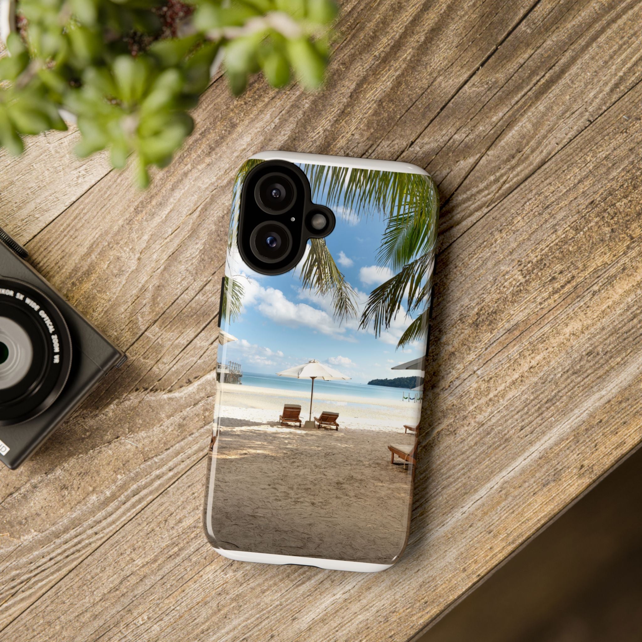 Tough Cases Beach Vibes Phone Case — sandy beach and quiet breezes