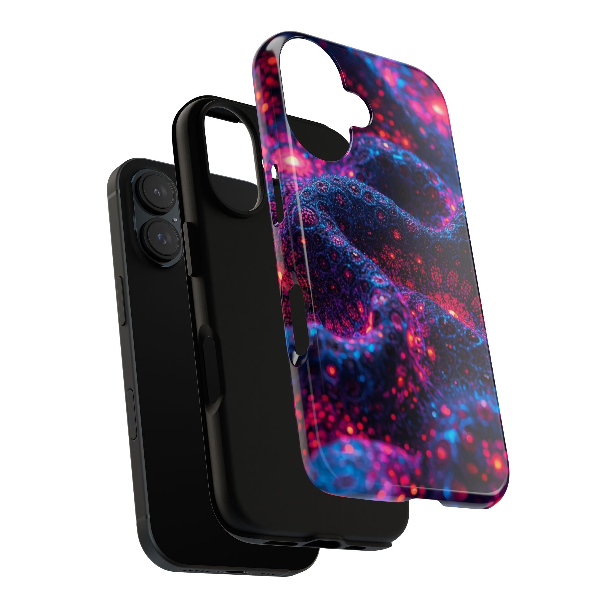 Phone Case — Neon Galaxy Abstract Protective Tough Case