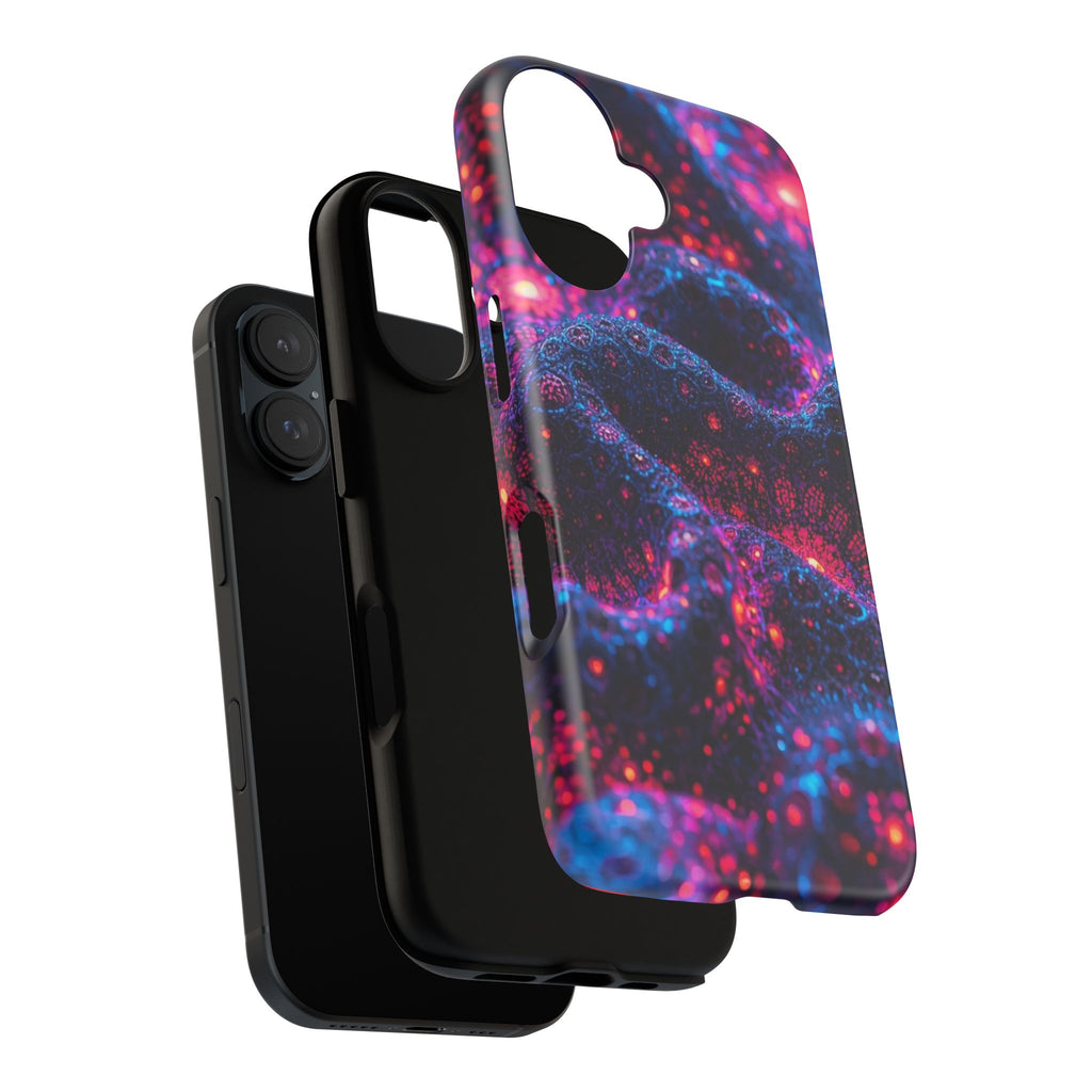 Phone Case — Neon Galaxy Abstract Protective Tough Case