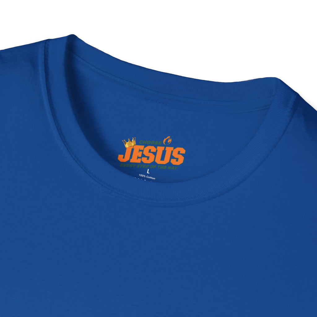 Religious T-Shirt: "Choose Jesus" Inspirational Tee – Every Step of the Way