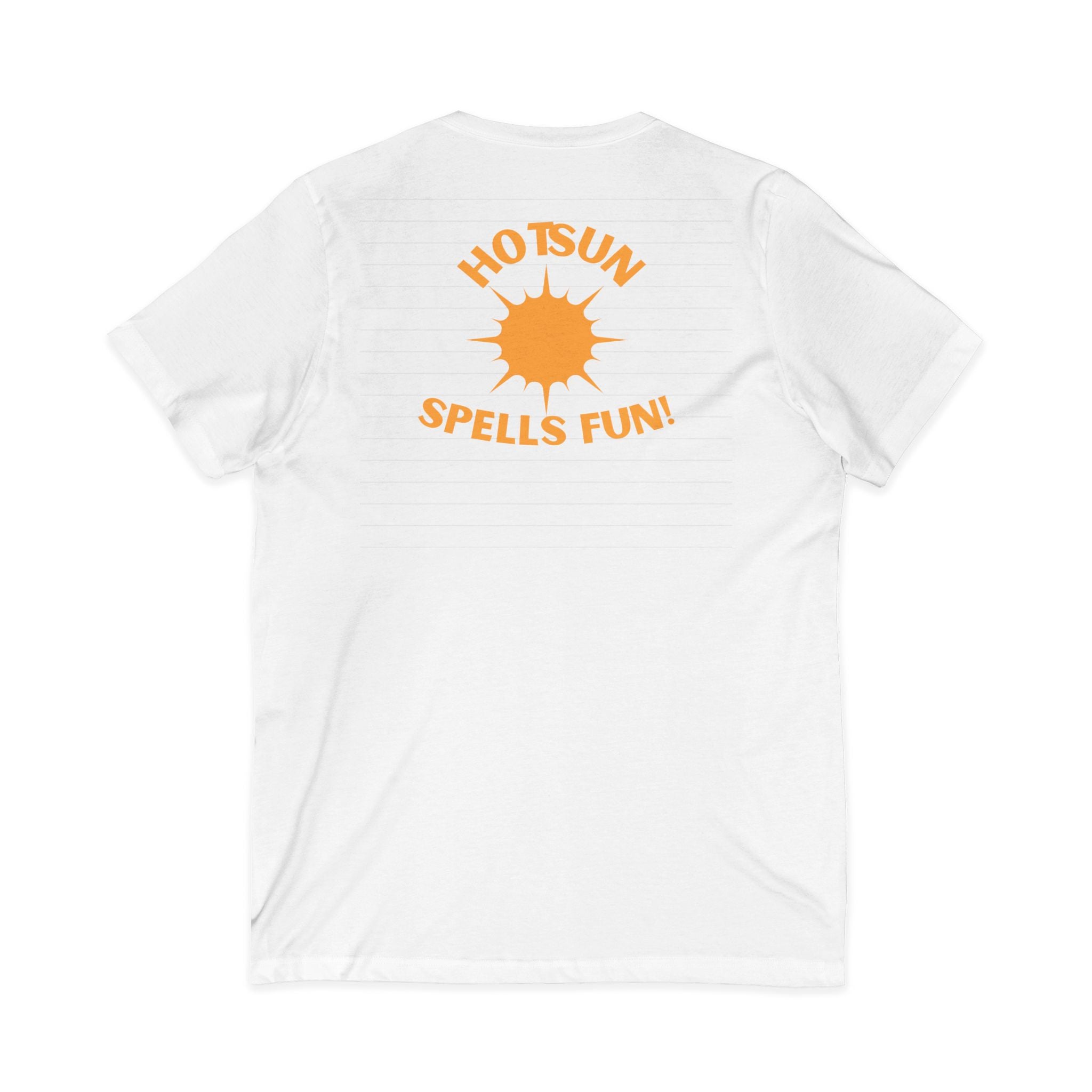 Hotsun Spells Fun! V-Neck Tee