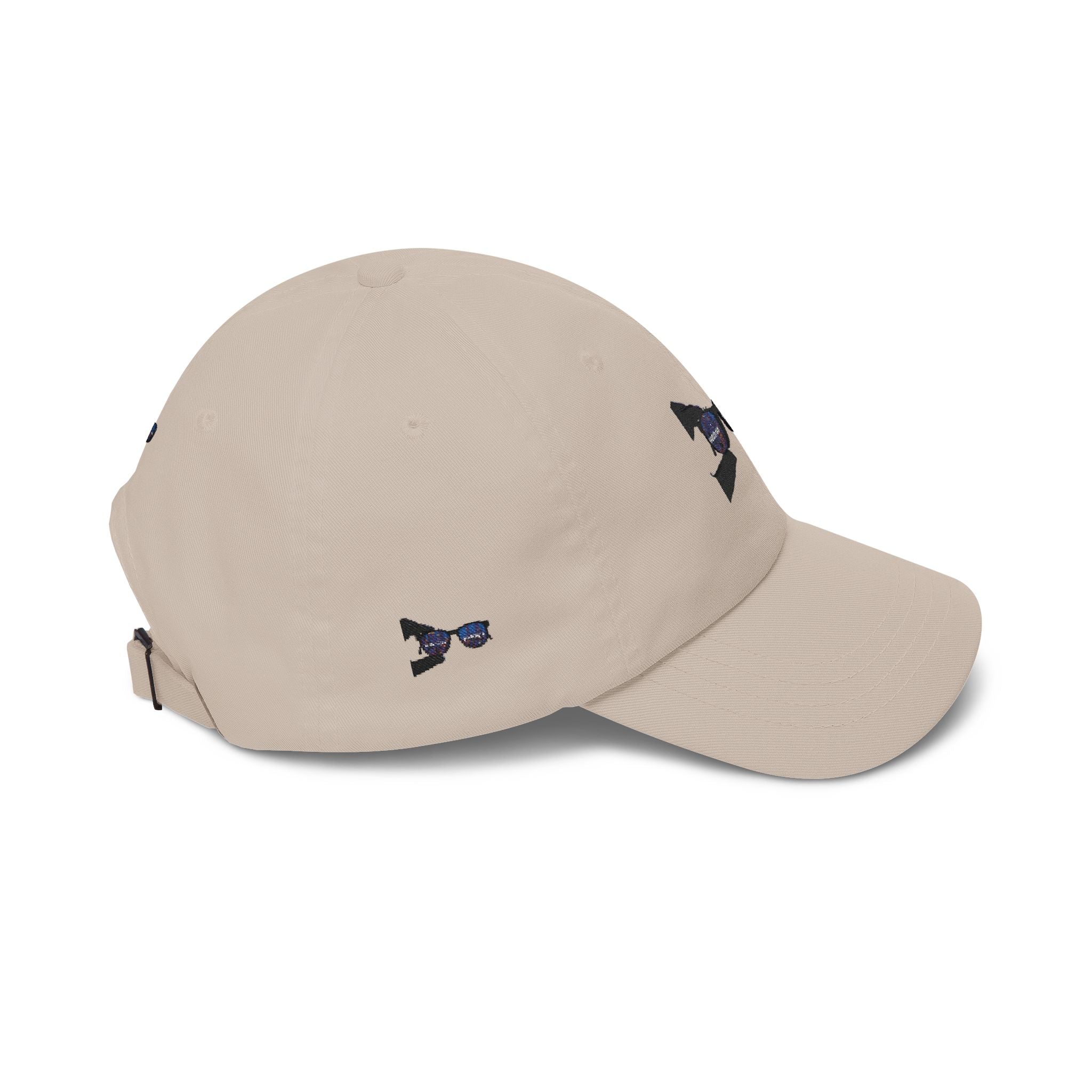Embroidered Sunglasses Dad Cap — Classic Casual Baseball Hat