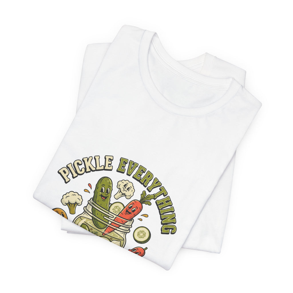 Pickle Everything Jar Tee | pickle shirt, brine design