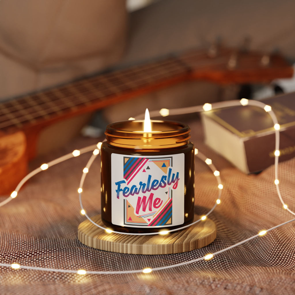 Fearlessly Me Candle | Amber Jar Soy Candle