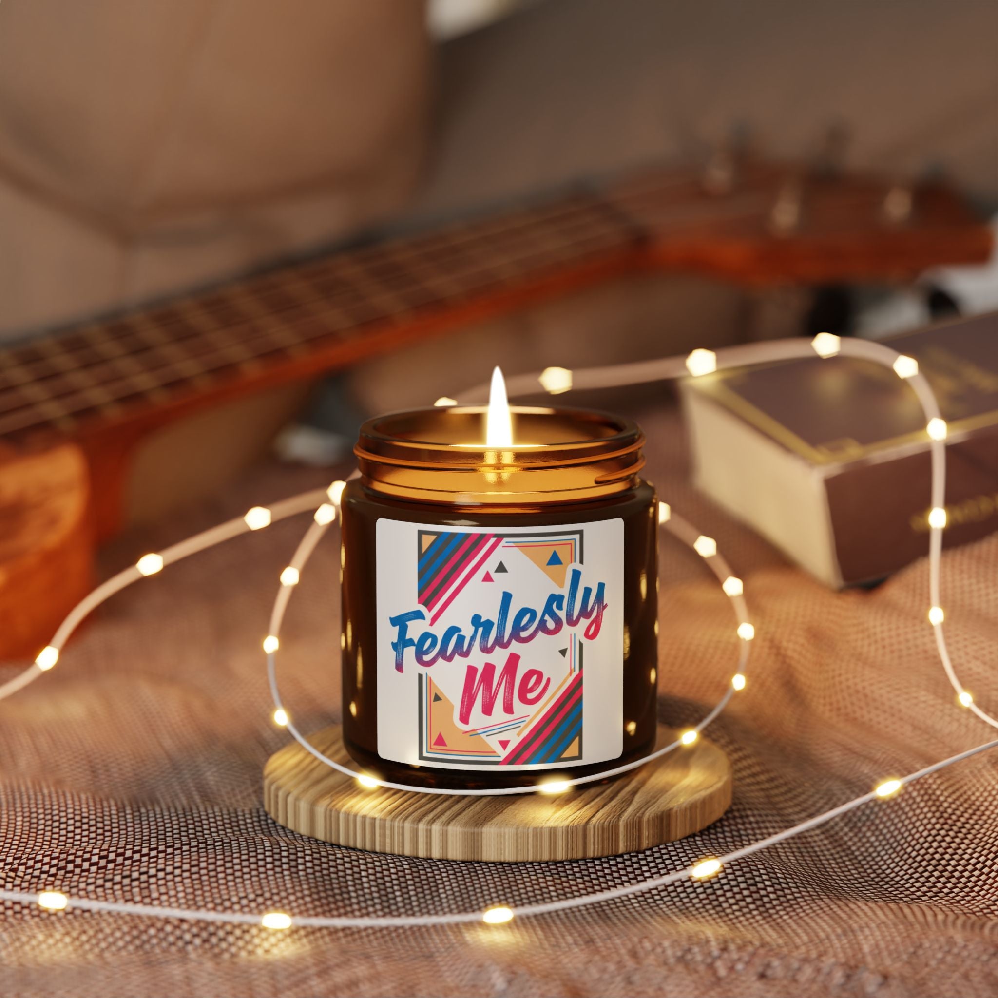 Fearlessly Me Candle | Amber Jar Soy Candle