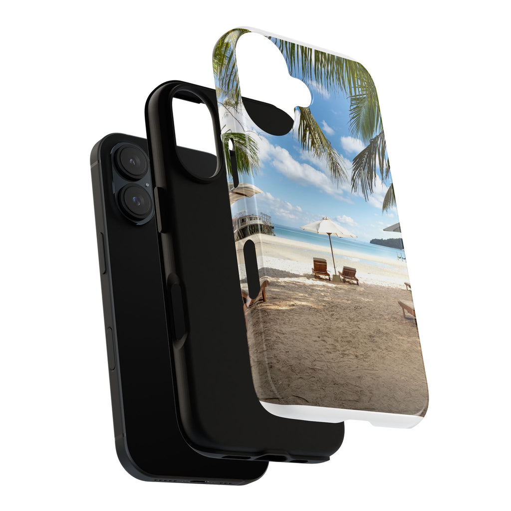 Tough Cases Beach Vibes Phone Case — sandy beach and quiet breezes
