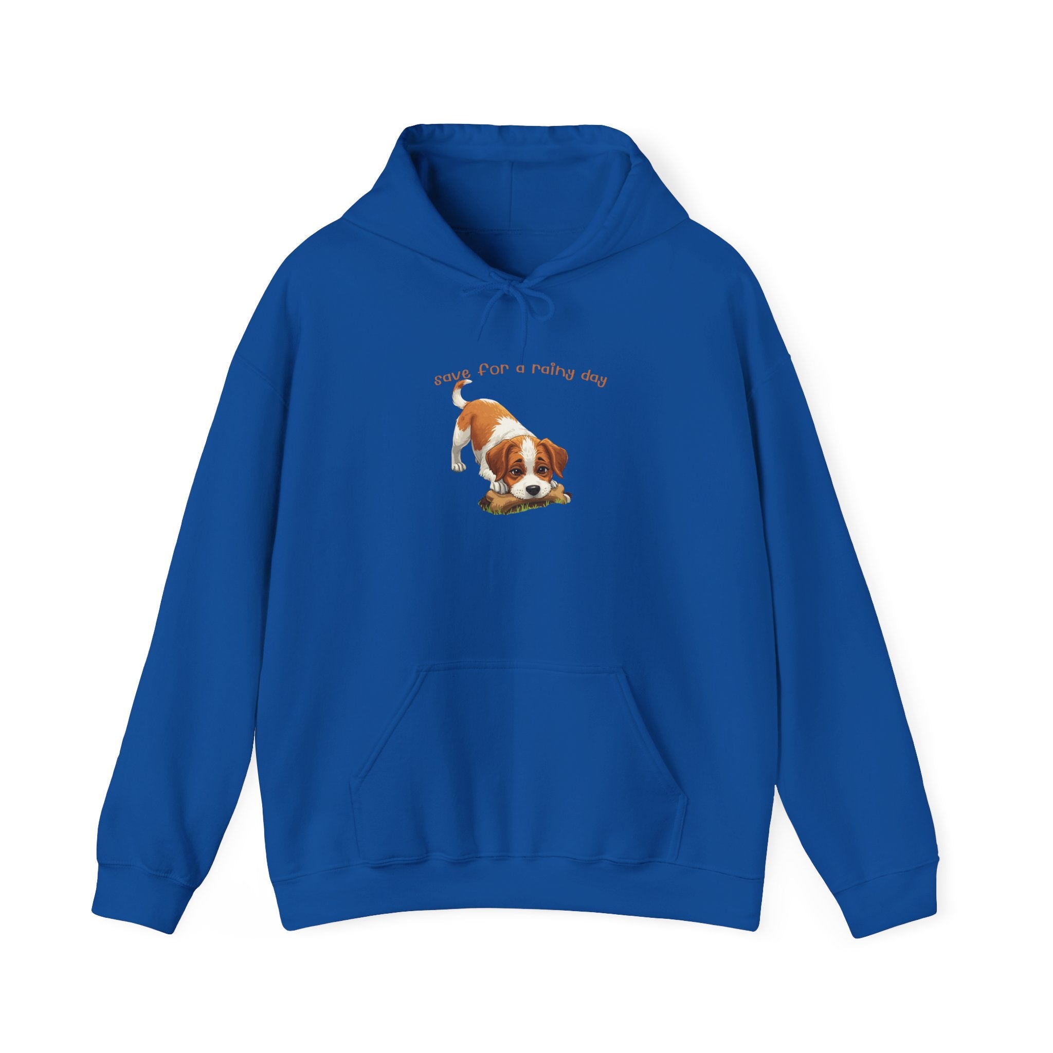 Cute Puppy Hoodie – "Down For A Netflix Day" Cozy Dog Sweatshirt