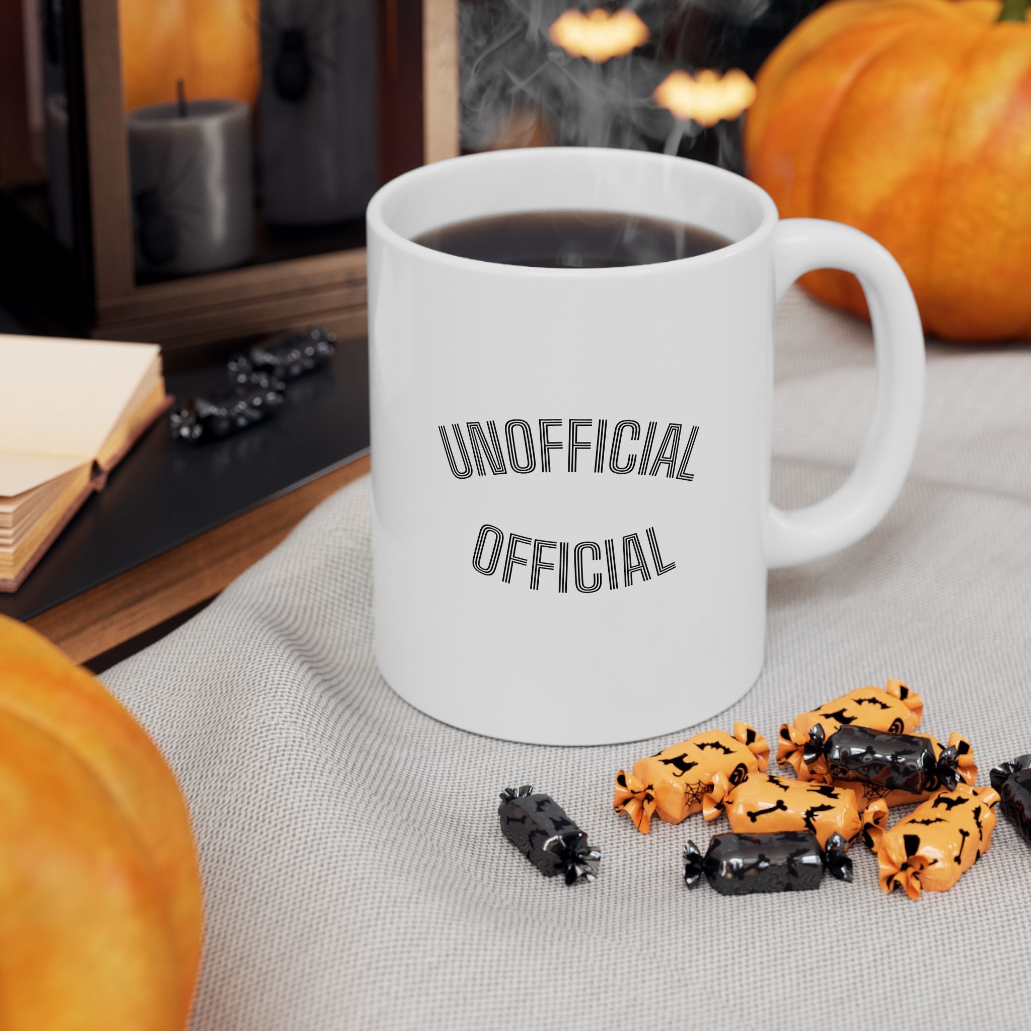Ceramic Mug — "Unapologetically Original" Minimalist Coffee Cup (11oz, 15oz)