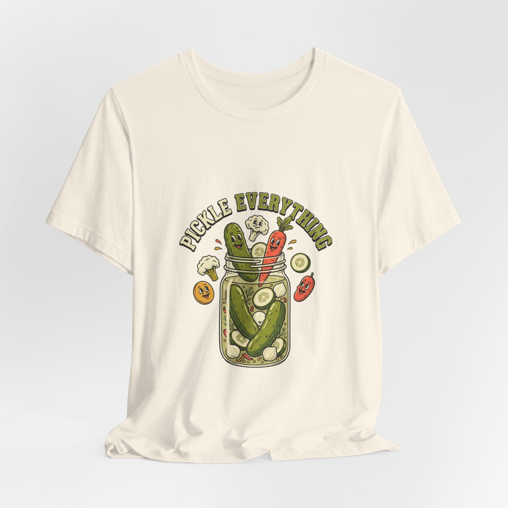 Pickle Everything Jar Tee | pickle shirt, brine design