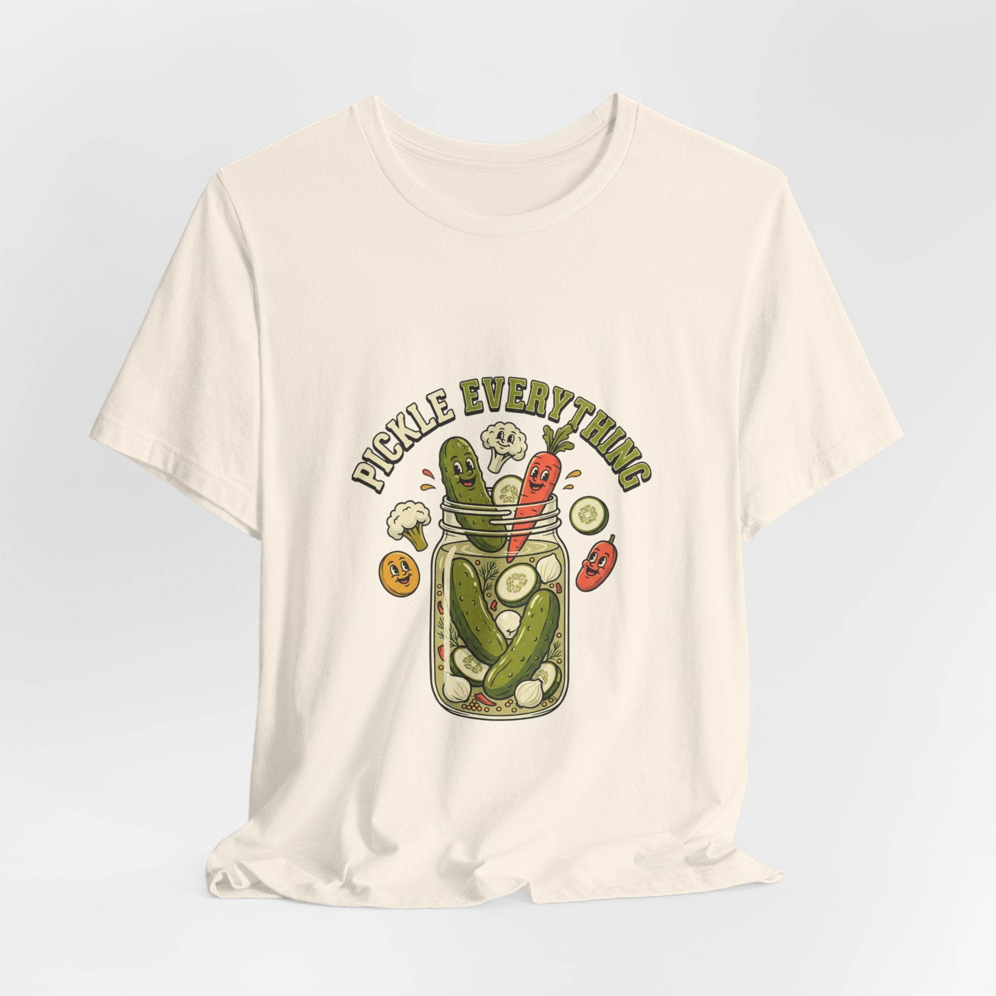 Pickle Everything Jar Tee | pickle shirt, brine design