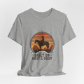 Built on Grit & Dust Cowboy T-Shirt | Western Americana Vintage Rodeo