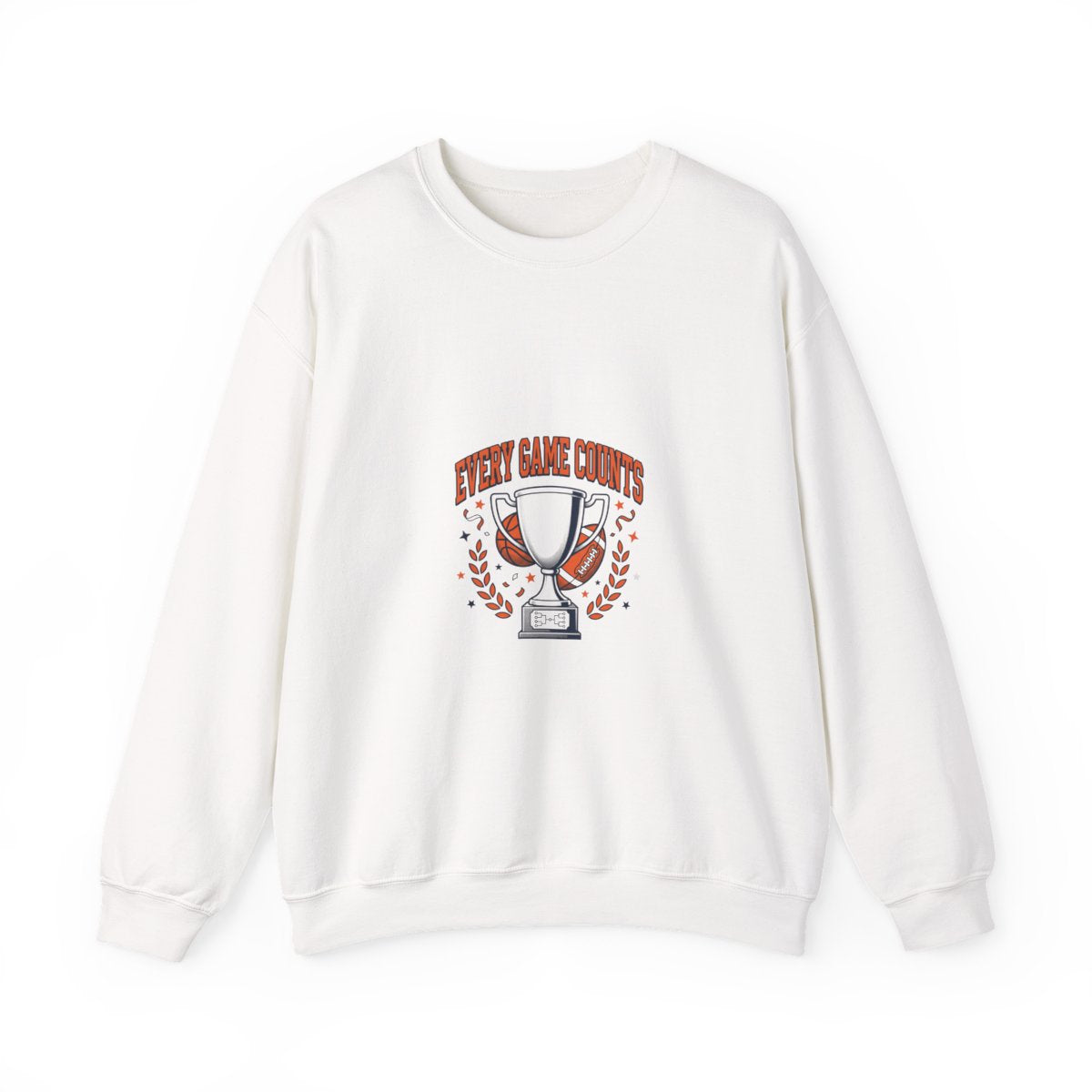 Crewneck Sweatshirt - "Every Game Counts" Trophy Sports Crewneck