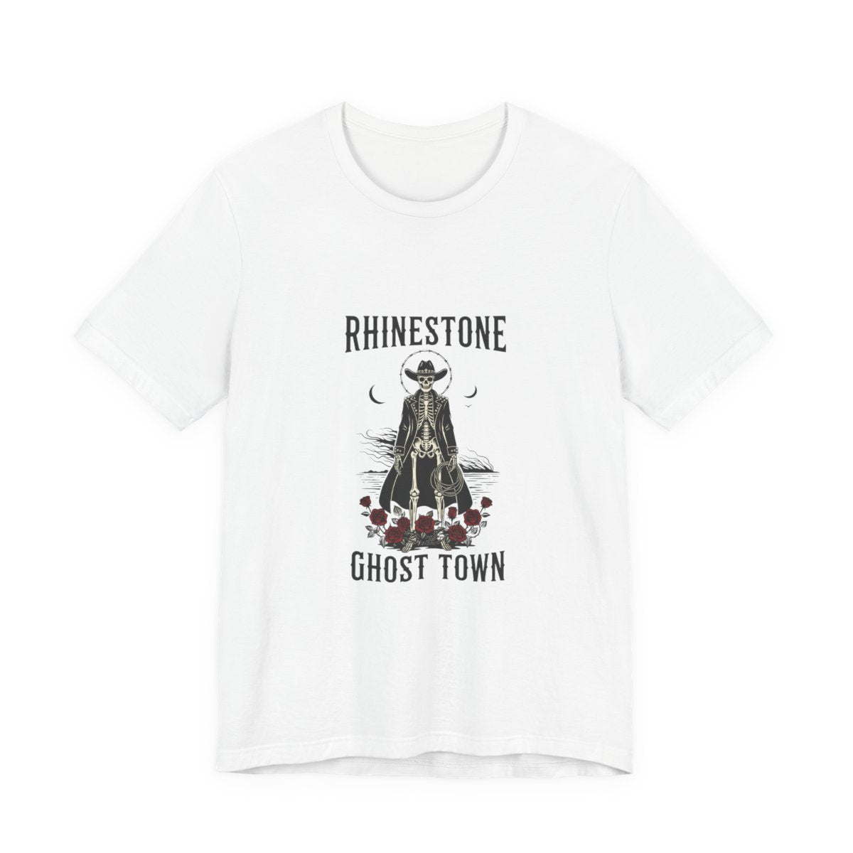 Rhinestone Ghost Town Tee | Western Gothic, Dark Cowboy