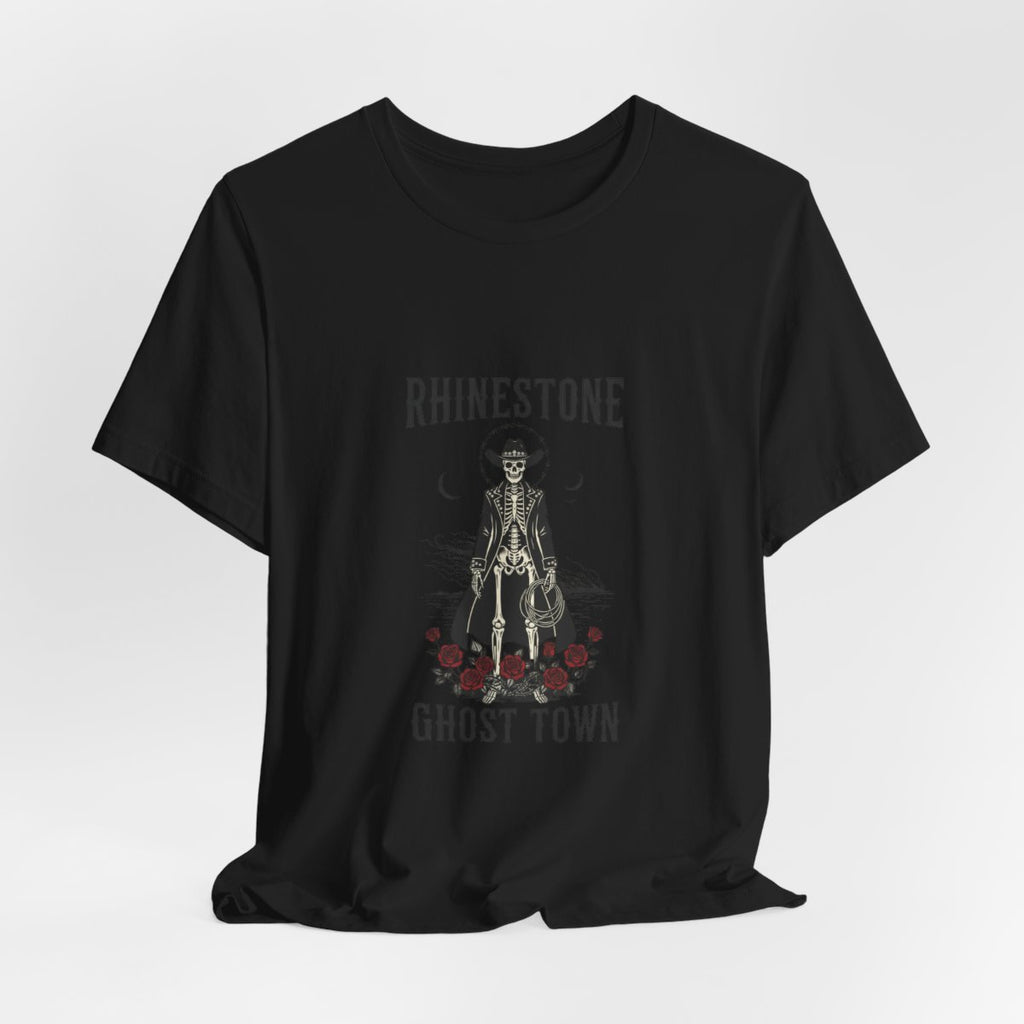 Rhinestone Ghost Town Tee | Western Gothic, Dark Cowboy