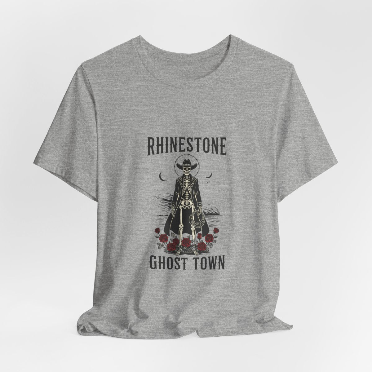 Rhinestone Ghost Town Tee | Western Gothic, Dark Cowboy