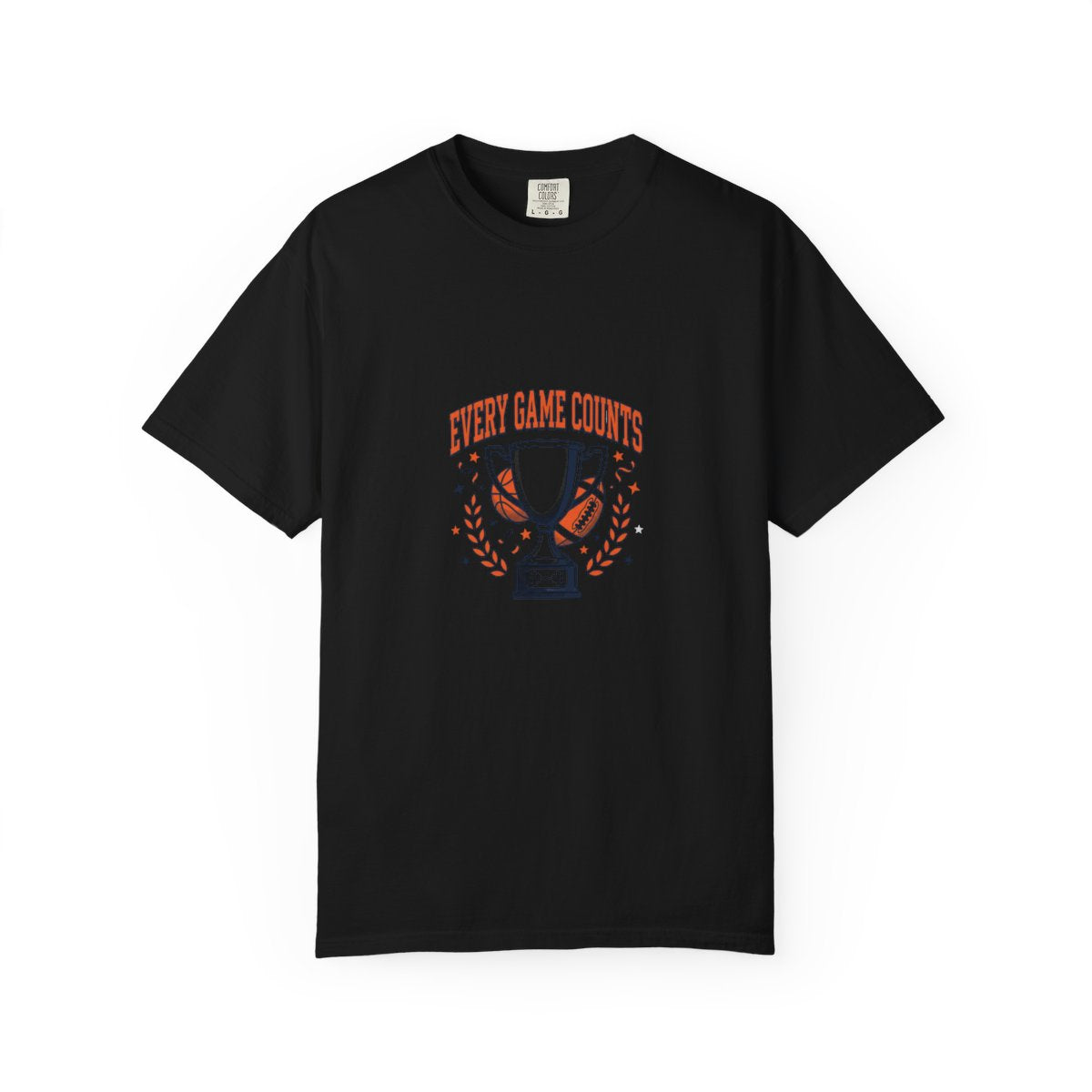 T-Shirt — "Every Game Counts" Trophy Design