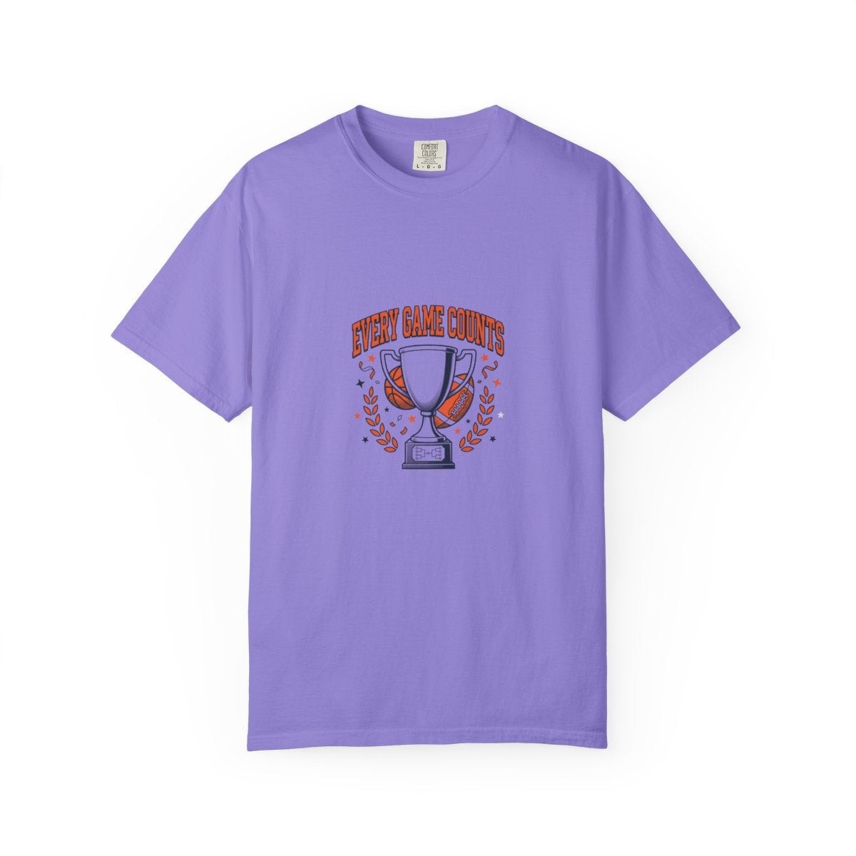 T-Shirt — "Every Game Counts" Trophy Design