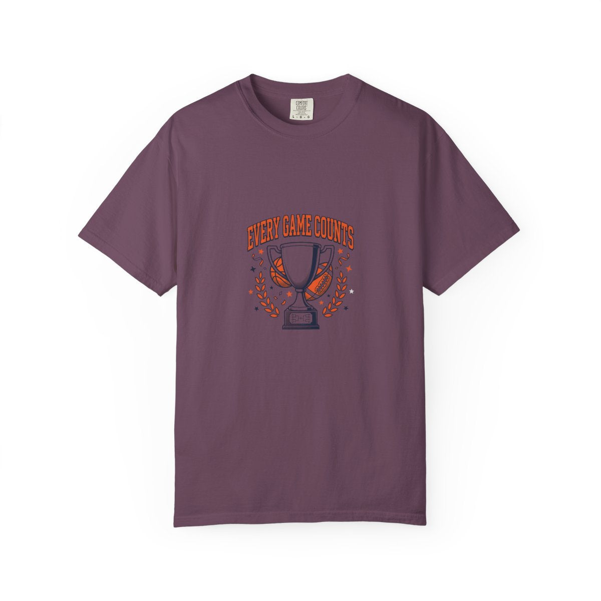 T-Shirt — "Every Game Counts" Trophy Design