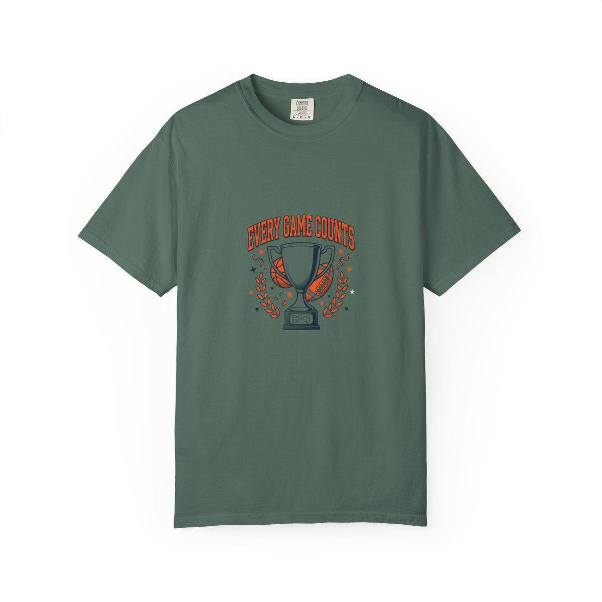 T-Shirt — "Every Game Counts" Trophy Design