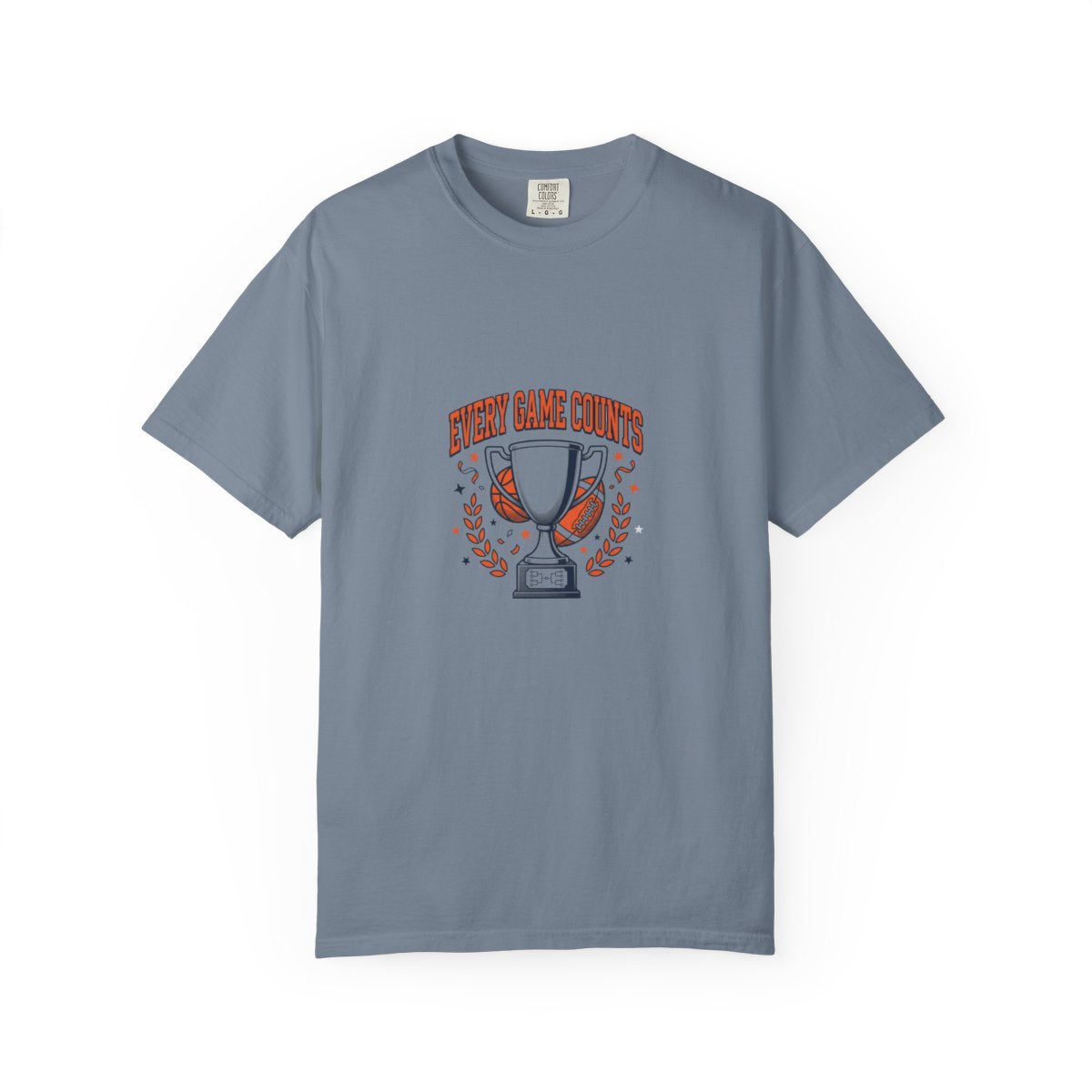 T-Shirt — "Every Game Counts" Trophy Design